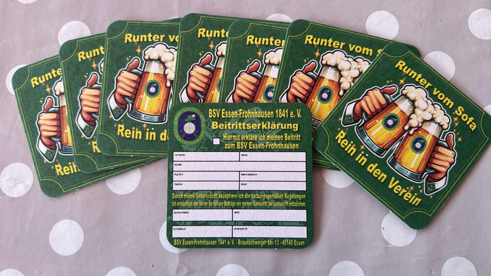 Runter vom Sofa - rein in den Verein