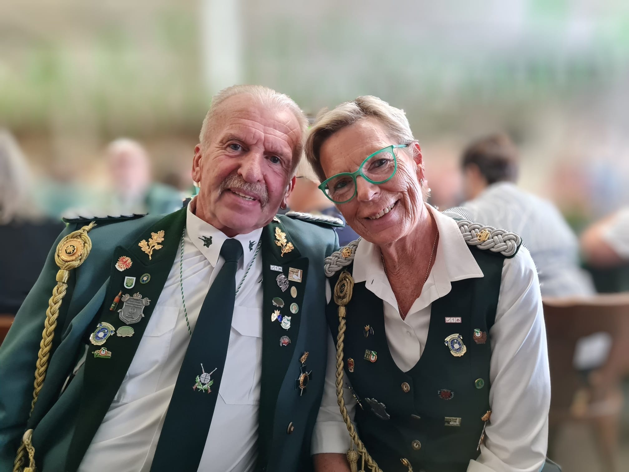 König Reinhold II. und Königin Karola I.